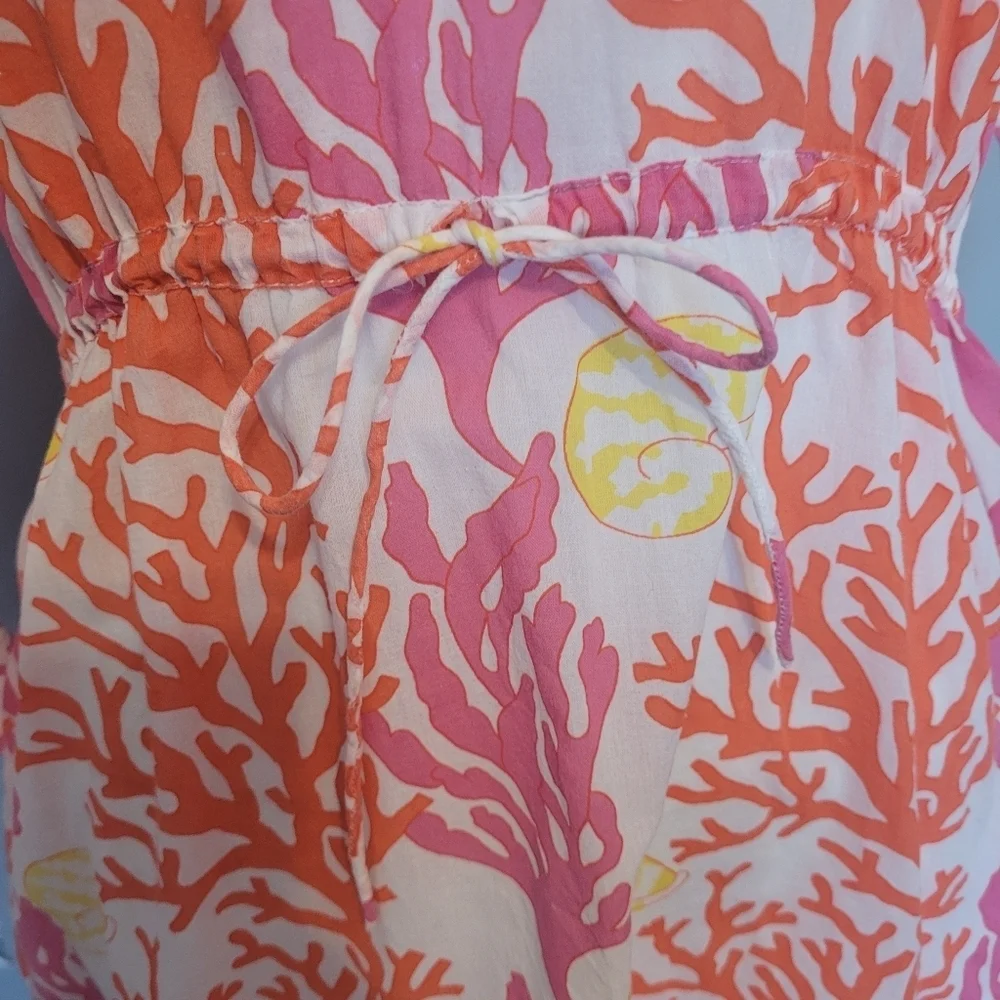 Gretchen Scott Designs Sea Print Coverup, VGUC, Size S